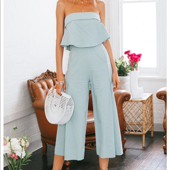 hello molly white jumpsuit